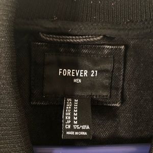 Forever 21 Black Denim Jacket